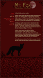 Mobile Screenshot of mr-fox.org.uk